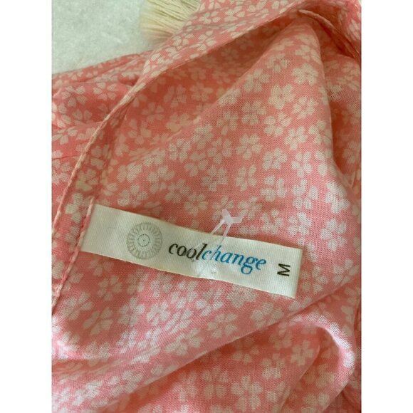 Coolchange dress weightless size M  pink white  sleeveless - Picture 9 of 10